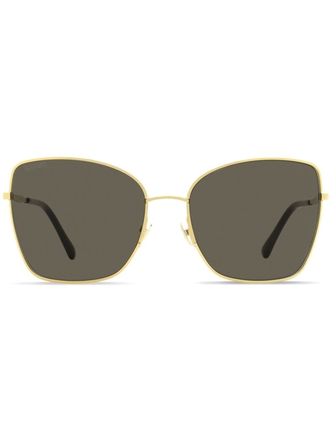 

Jimmy Choo Eyewear солнцезащитные очки Alexis Butterfly в массивной оправе, коричневый