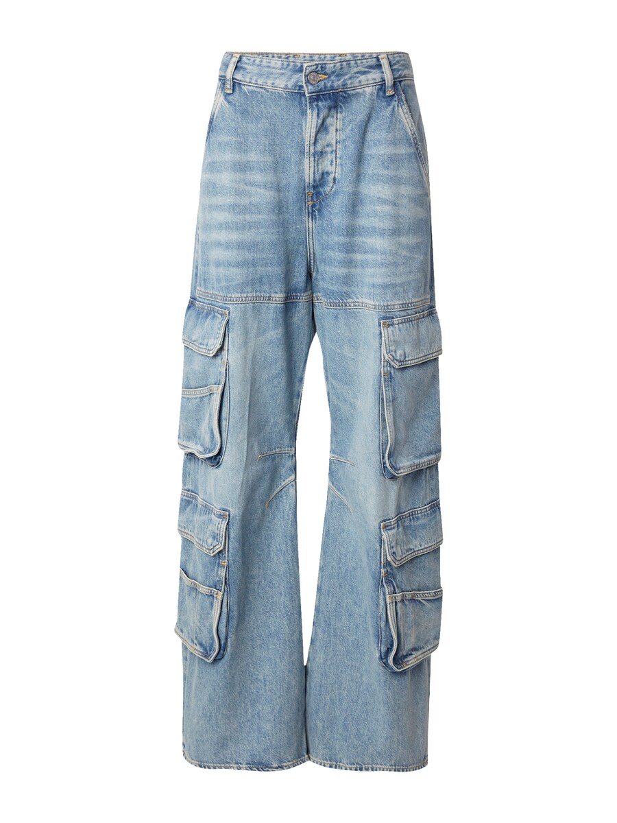 

Джинсы карго с широкими штанинами DIESEL D-SIRE, светло-голубой