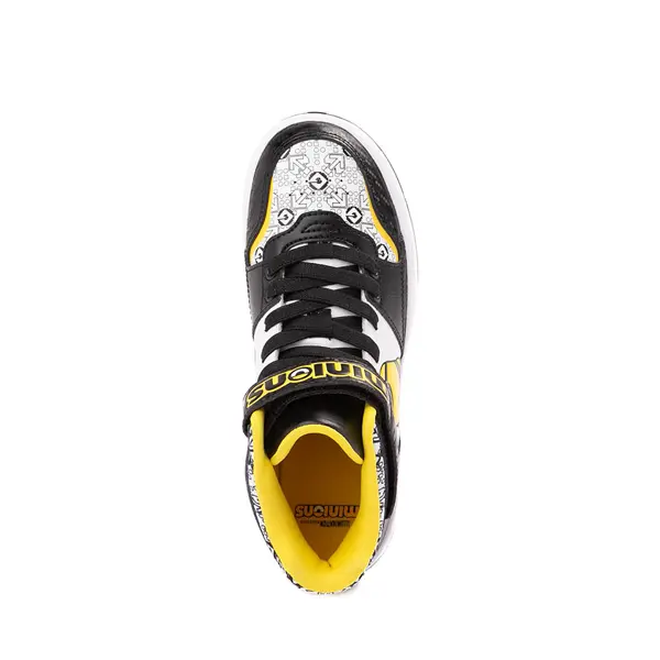 

Кроссовки Kid Power Minions Hi Sneaker, цвет Black/White/Yellow