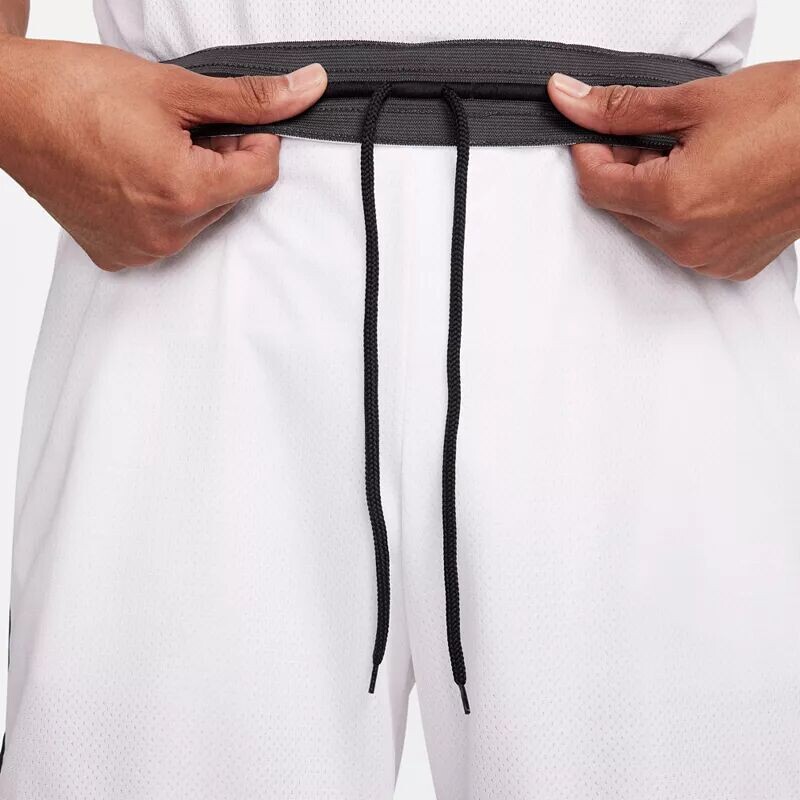 Мужские баскетбольные шорты Nike Dri-FIT DNA 6 дюймов, белый — фото 4