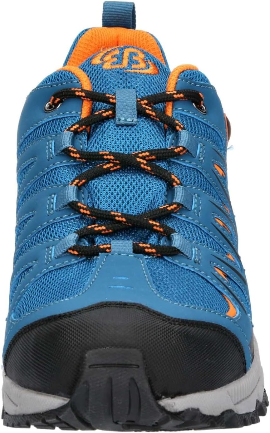 Мужские кроссовки для скандинавской ходьбы Bruetting, Petrol Schwarz Orange — фото 3