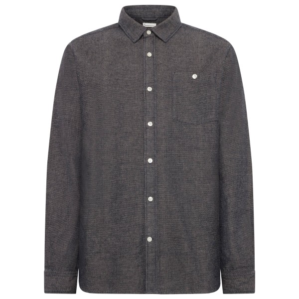 

Рубашка с зигзагообразной структурой твила. Knowledgecotton Apparel, Night Sky