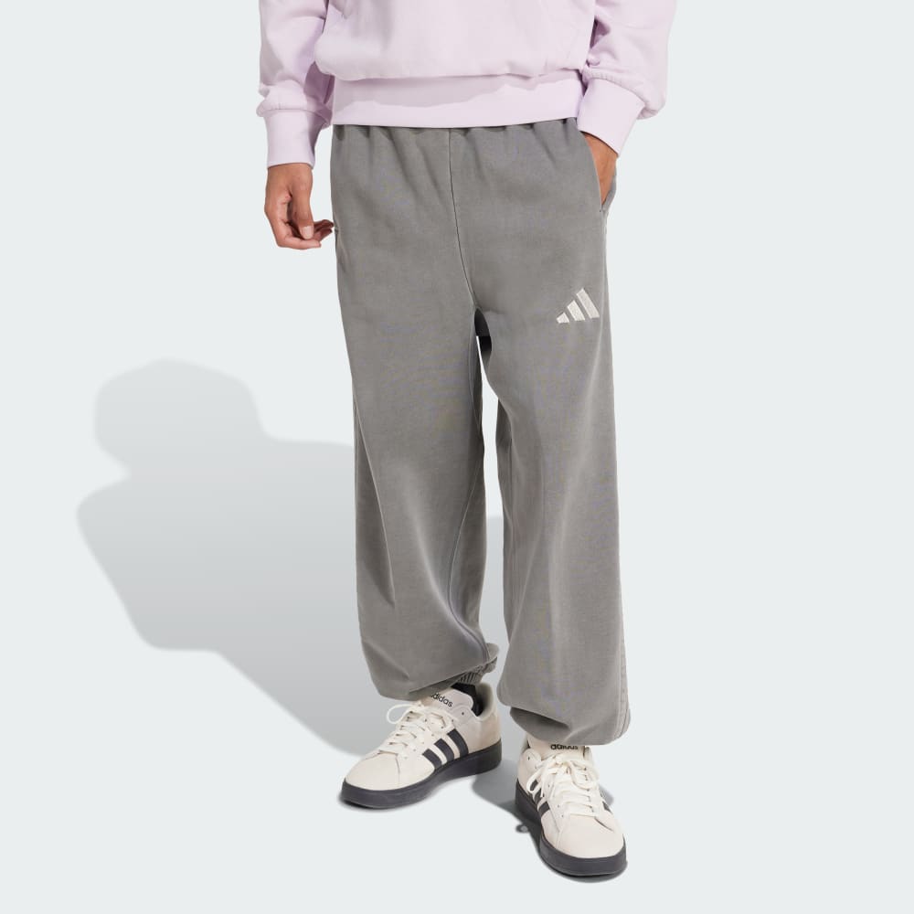 

Спортивные брюки Adidas ALL SZN Fleece Washed Loose Pants, черный