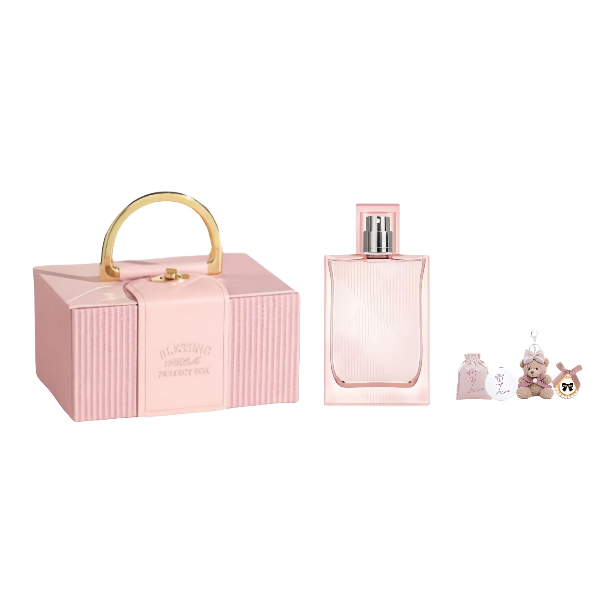 

Burberry Наборы парфюма Cherry Blossom Confession, туалетная вода, парфюмерная вода и розовые парфюмерные сумки Cherry Blossom