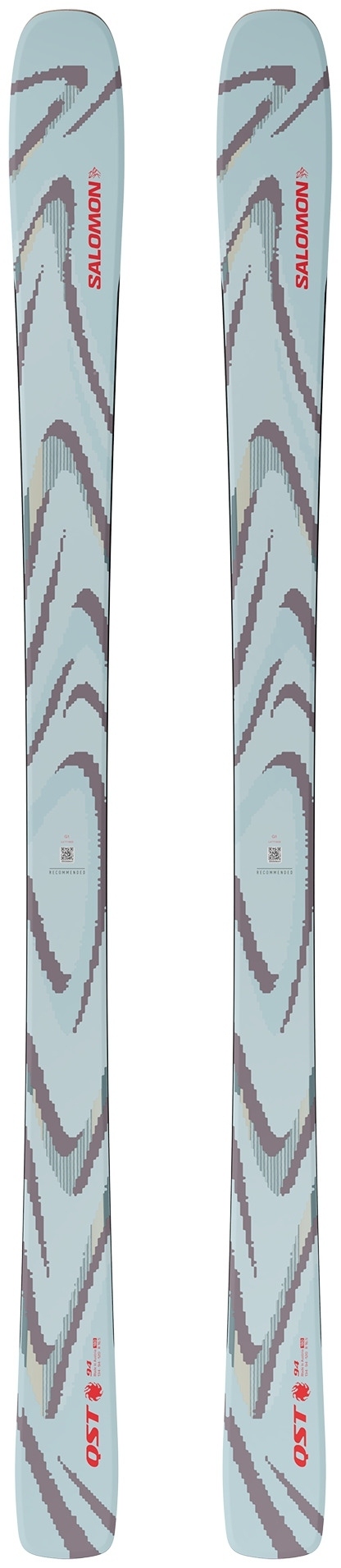 

Новые водные лыжи Salomon QST 94 Iced Aqua Skis 172 см, 2026 год