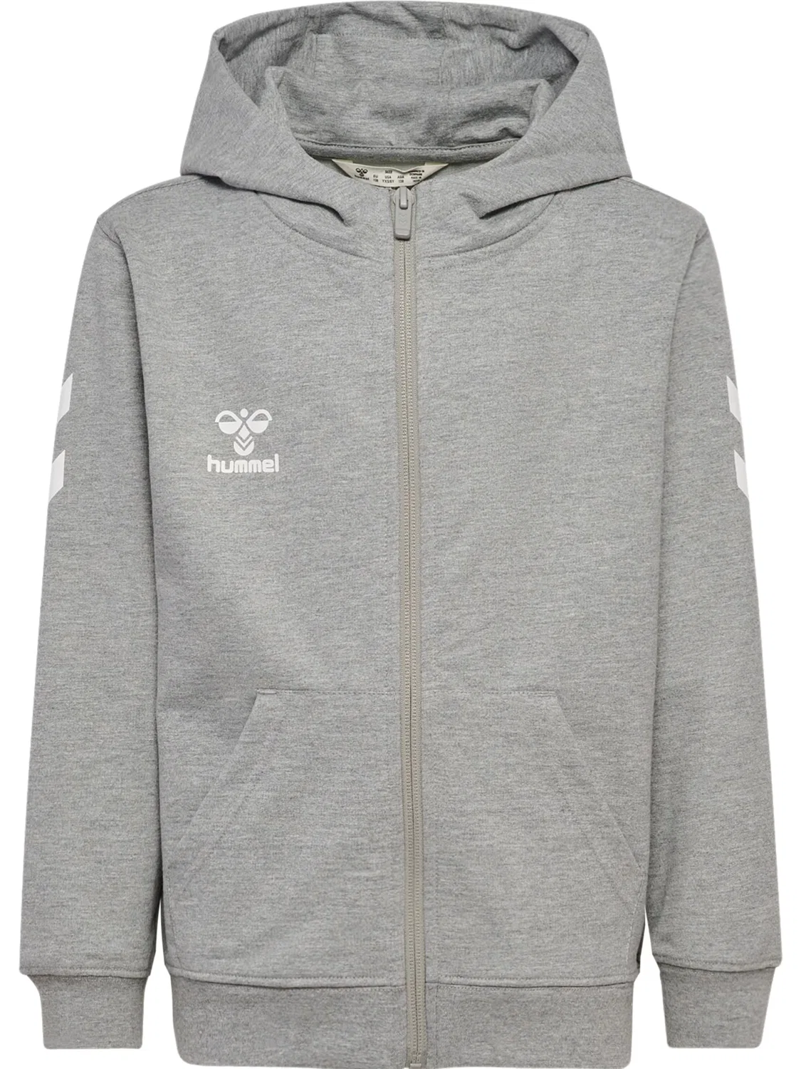 Толстовка на молнии 'Go 2.0' Hummel, Mottled Grey