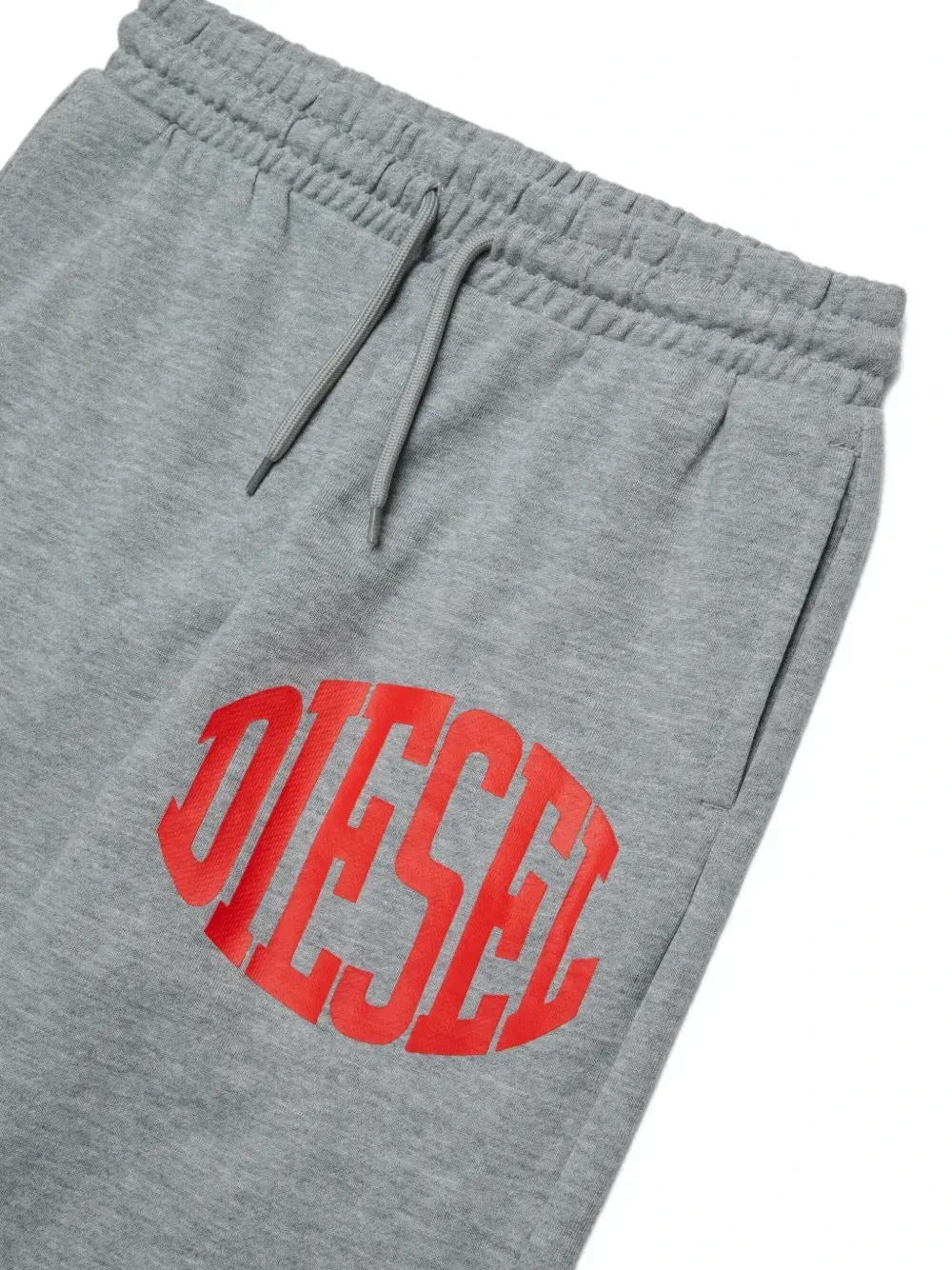 Спортивный костюм с логотипом Diesel Kids, серый — фото 4