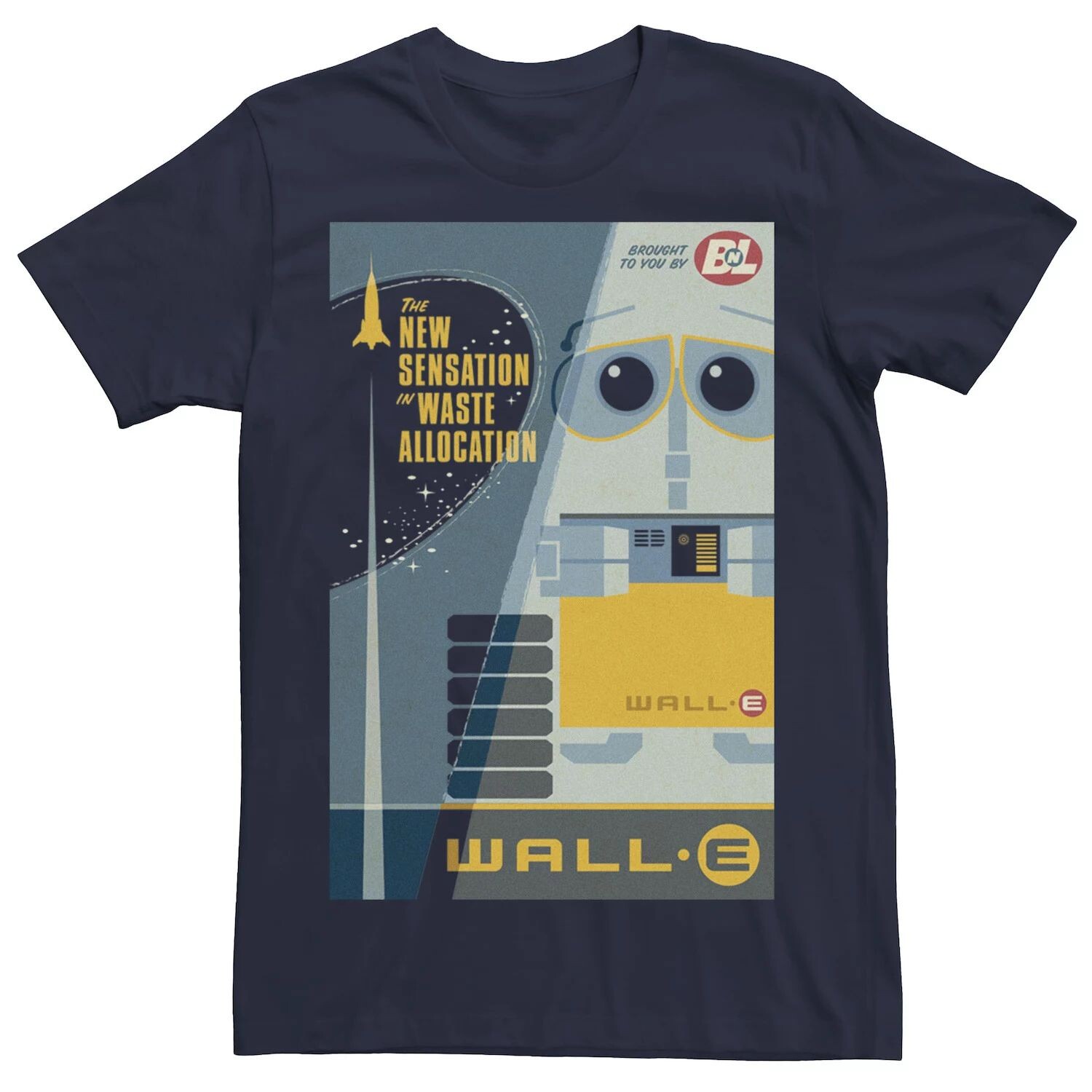 

Мужская футболка WALL-E The New Sensation In Waste Distribution Tee Disney / Pixar
