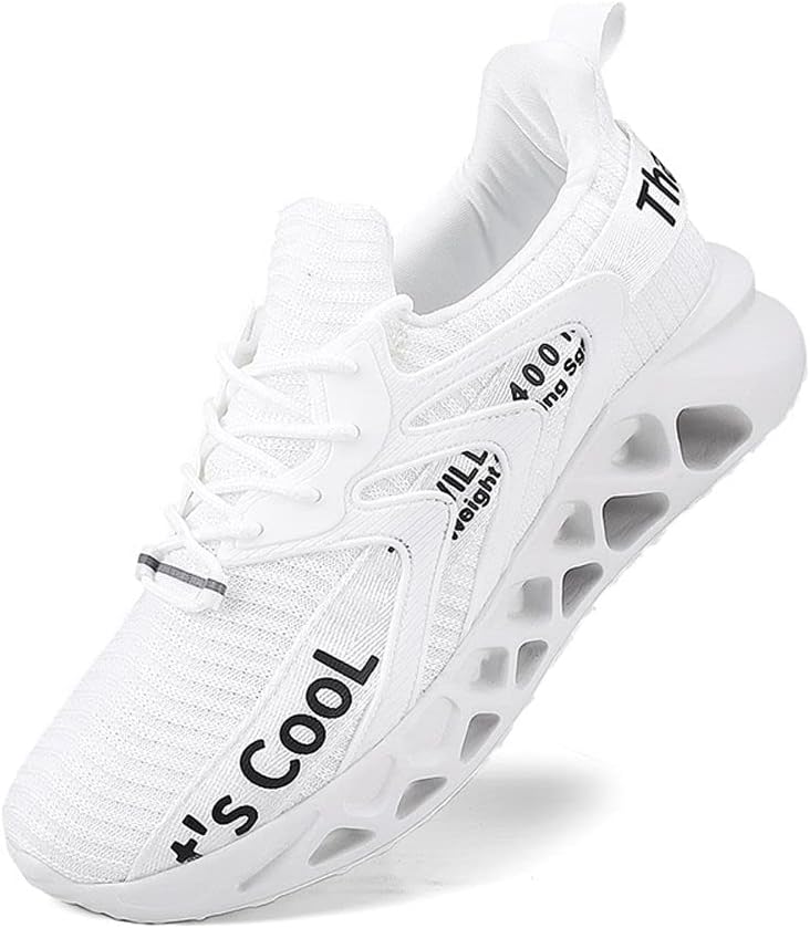 

Легкие сетчатые кроссовки VAXAV унисекс для тенниса, бега по дороге, тренировок и прогулок, белый