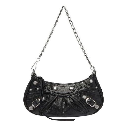 

Сумка le cagole mini bag with chain 'black' Balenciaga, черный