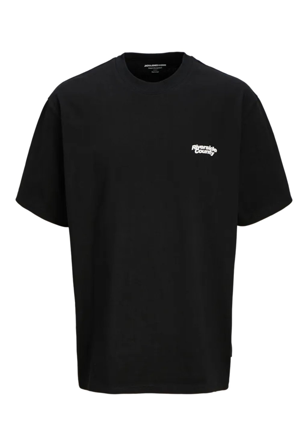 

Футболка с принтом RETREAT TYPOGRAPHIC KURZARM Jack & Jones, черный