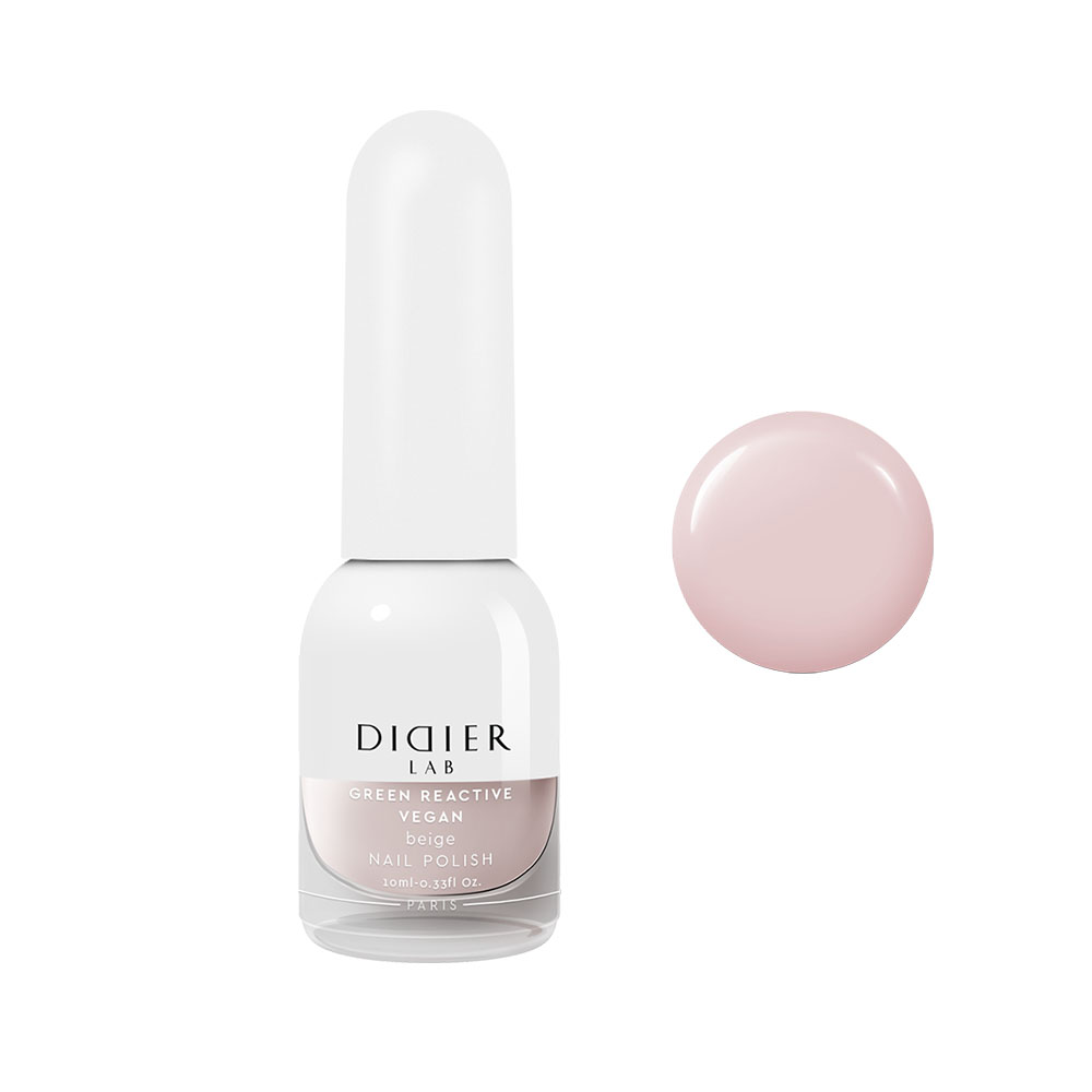 

Веганский лак для ногтей vegan nail polish Didier Lab, цвет beige, 10 мл