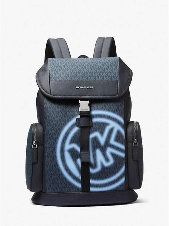 

Городской рюкзак с фирменным логотипом Купера Michael Kors, синий