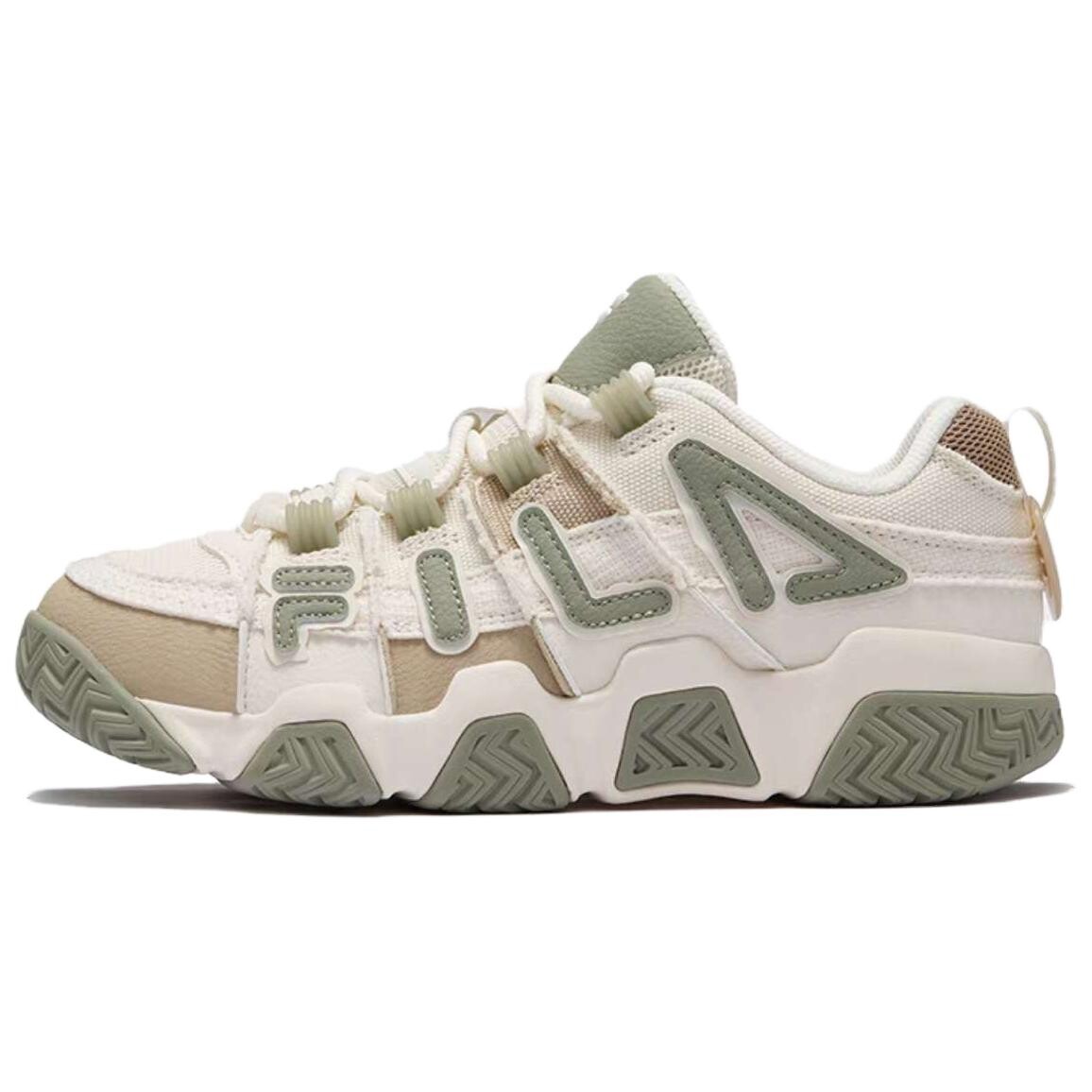 

Кроссовки FILA FUSION Ade Lifestyle Shoes Women's Low-top Milk White/Beige, бежевый