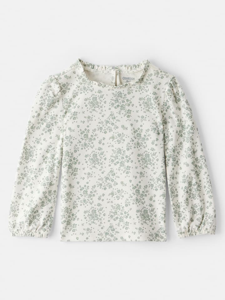 

OshKosh Футболка с длинными рукавами кремового цвета