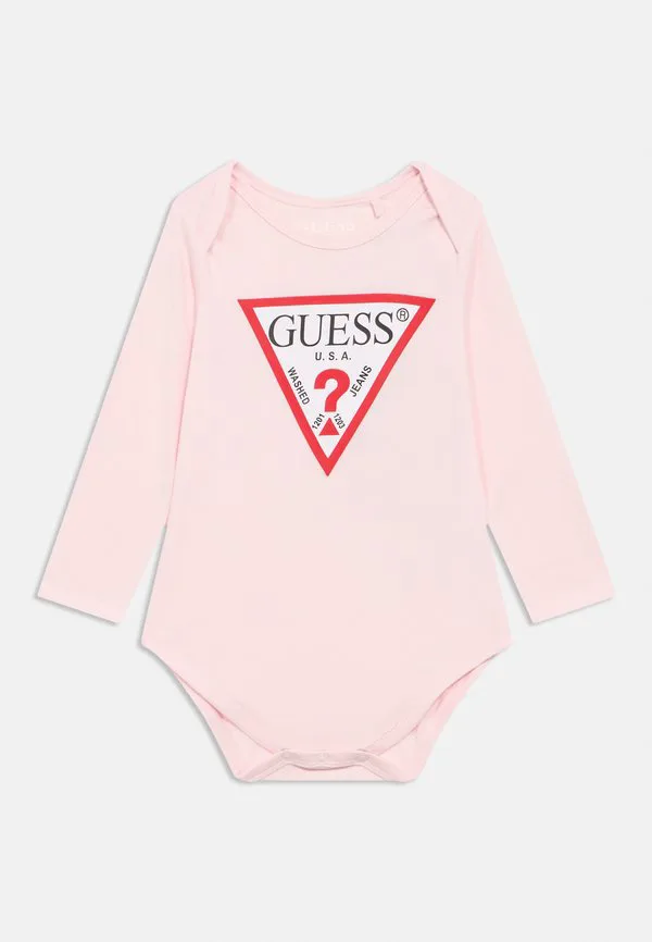 Детская футболка унисекс с длинными рукавами Guess, Ballet Pink