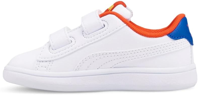Кеды для малышей PUMA Smash V2 Comics V Ac Slip On для мальчиков - белые — фото 4