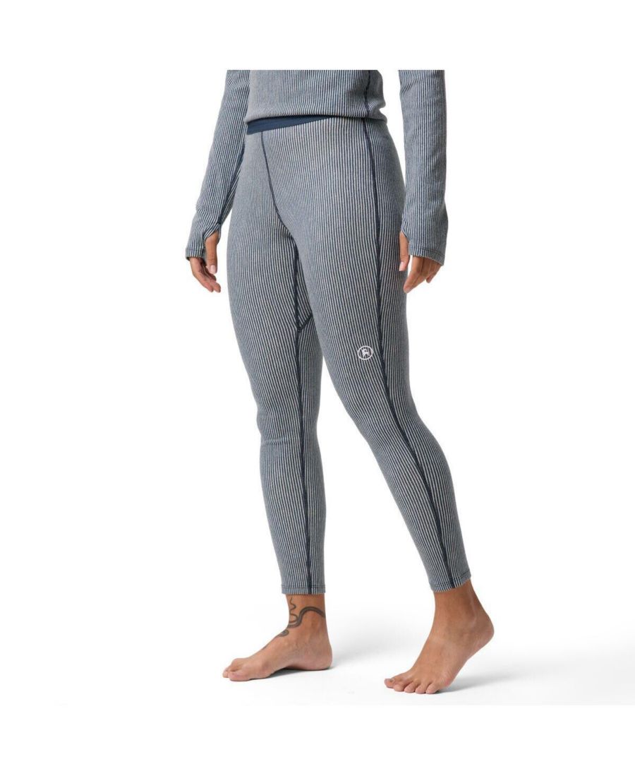 

Женские плавки-шорты Cedars RWS Merino Mid-Wt Baselayer Bottom из мериносовой шерсти средней плотности Backcountry, Midnight blue micro stripe print