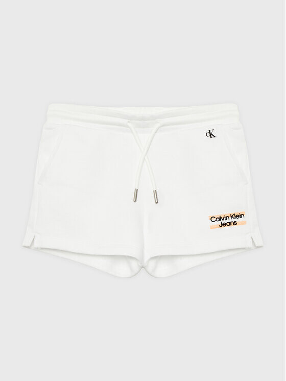 

Спортивные шорты стандартного кроя Calvin Klein, белый