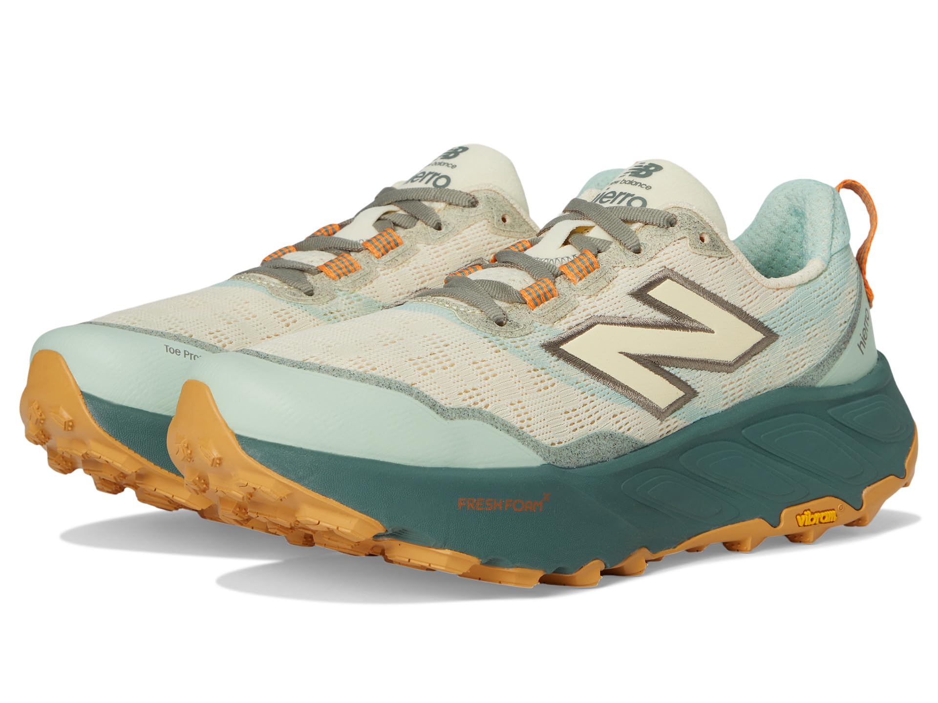 Кроссовки New Balance Fresh Foam X Hierro v9, цвет Calcium/Dark Juniper