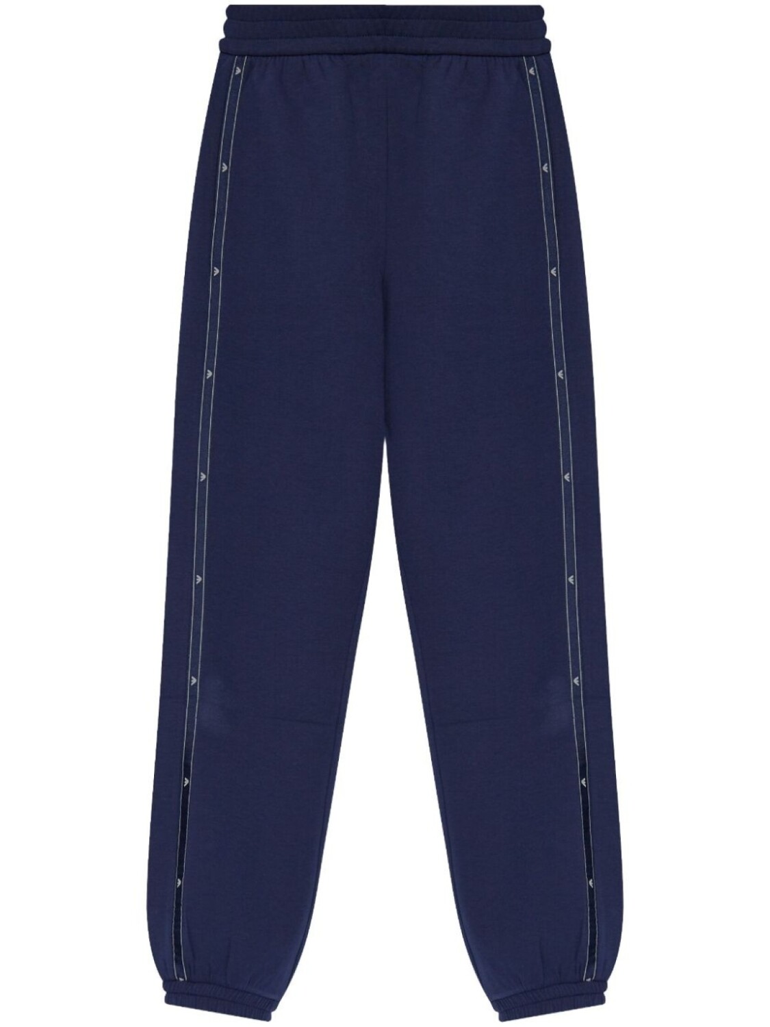 

Emporio Armani спортивные брюки из эластичного хлопка с логотипом, синий