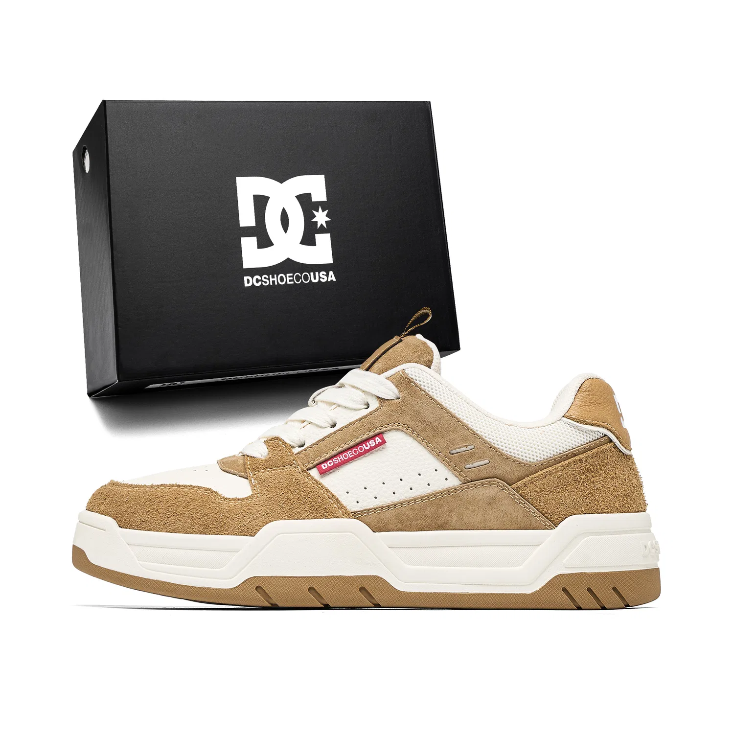 Кроссовки повседневные Malmo DCSHOES Camel Beige Brown