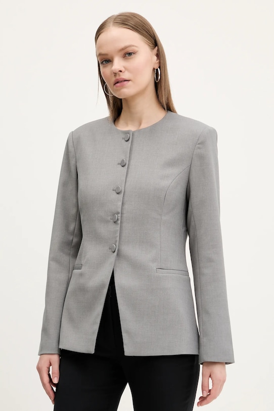 

Женский жакет Abercrombie & Fitch, серый