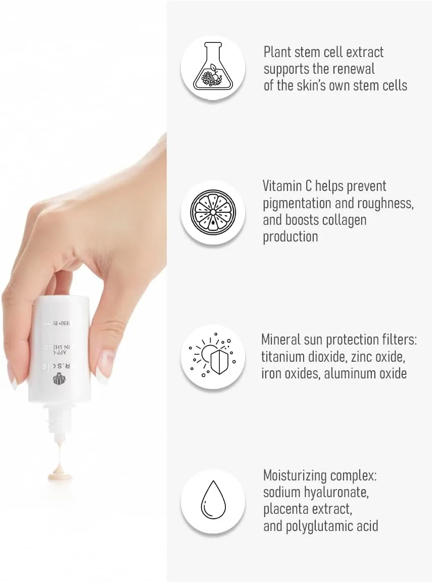 Солнцезащитный крем Doctor Sowa Amarance APP-C Sunshield SPF50+ PA++++ 30 мл — фото 4