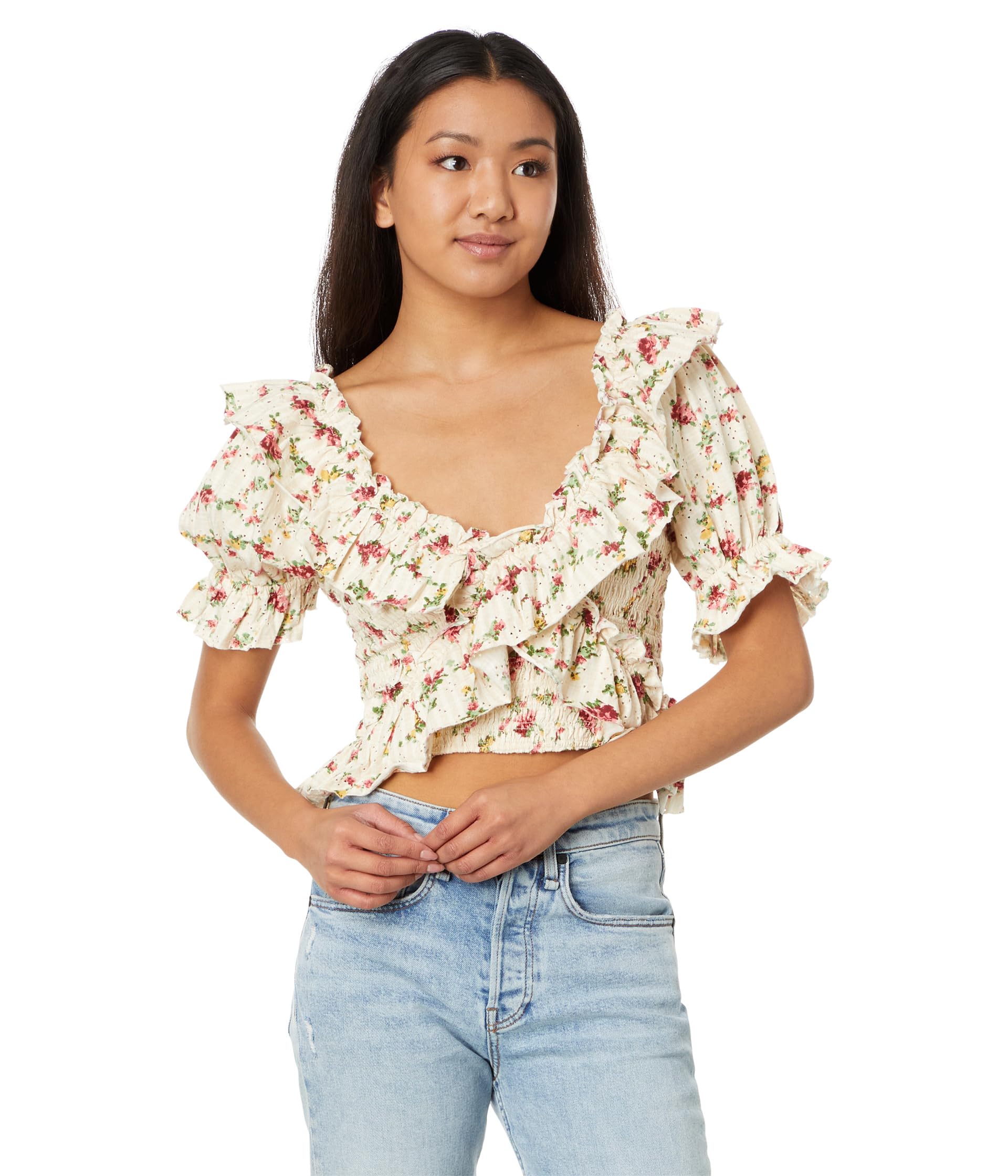 

Топ Free People Favorite Girl Top, Tea Combo