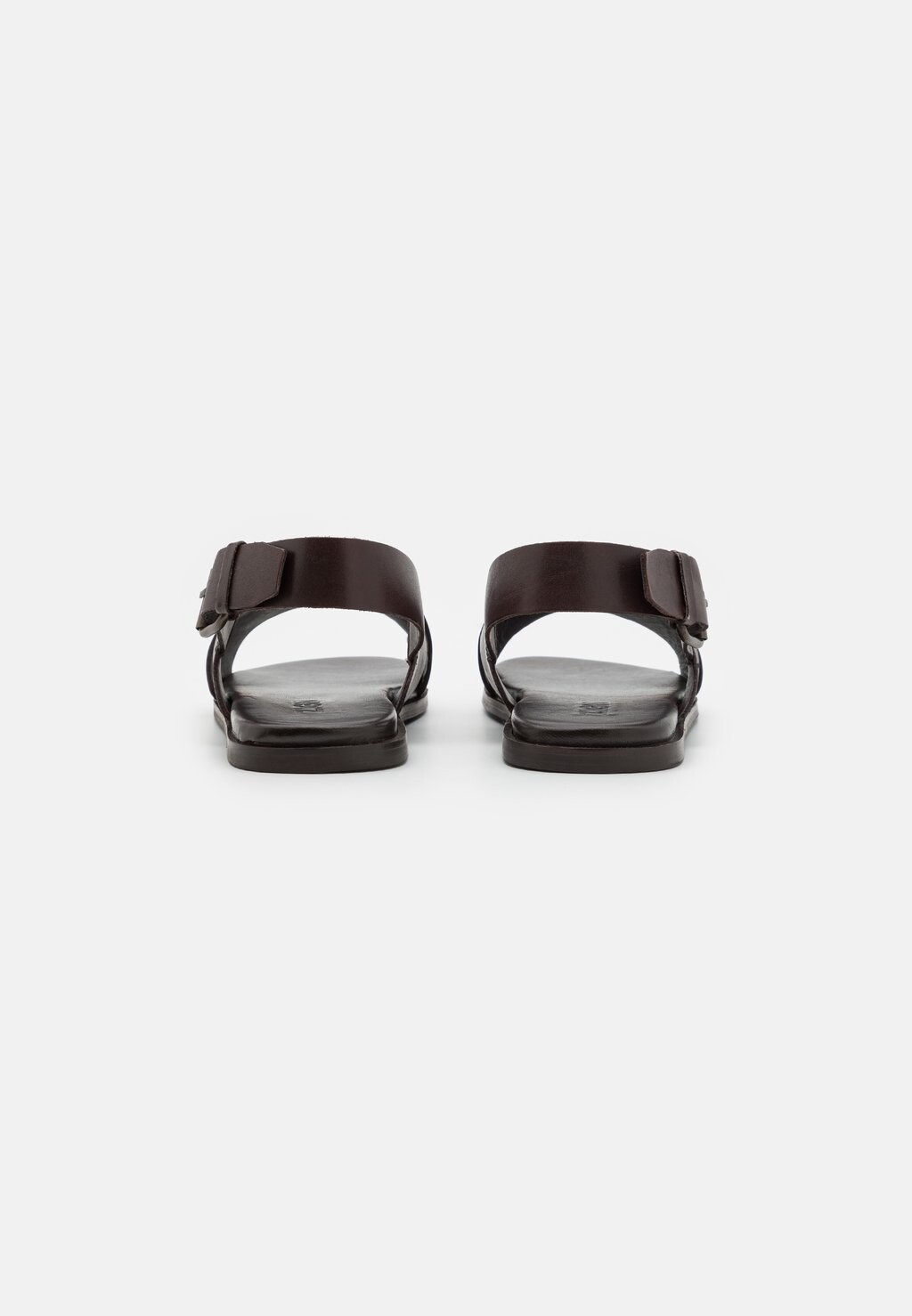 

Сандалии Leather Zign, темно-коричневый
