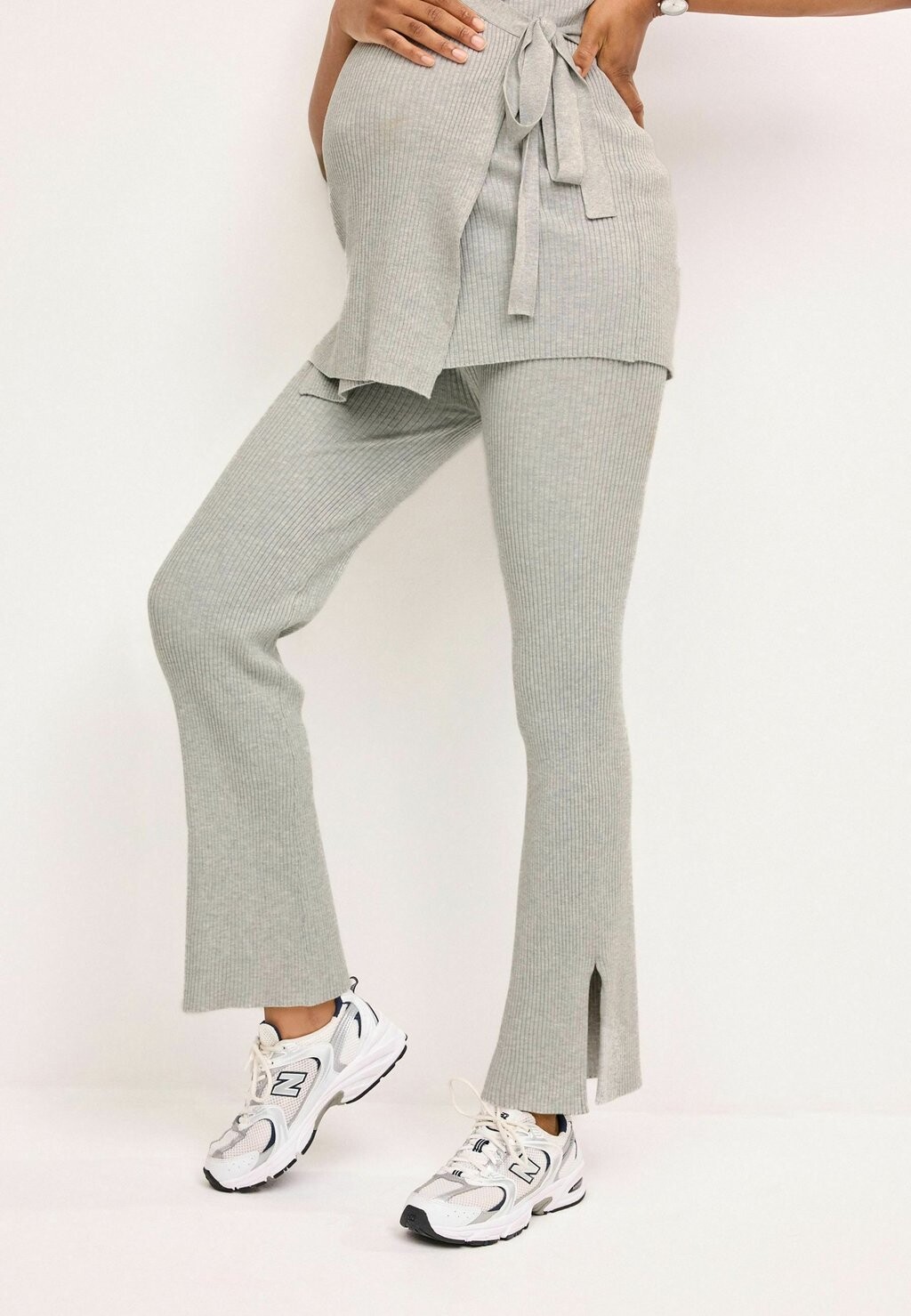

Брюки Split Hem Next, цвет grey