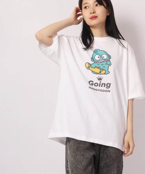 

Футболка оверсайз с коротким рукавом Sanrio, белый