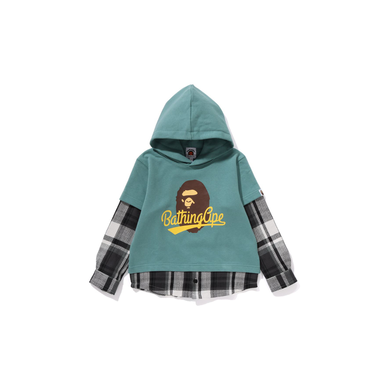 

Детская толстовка A BATHING APE, зеленая GRX