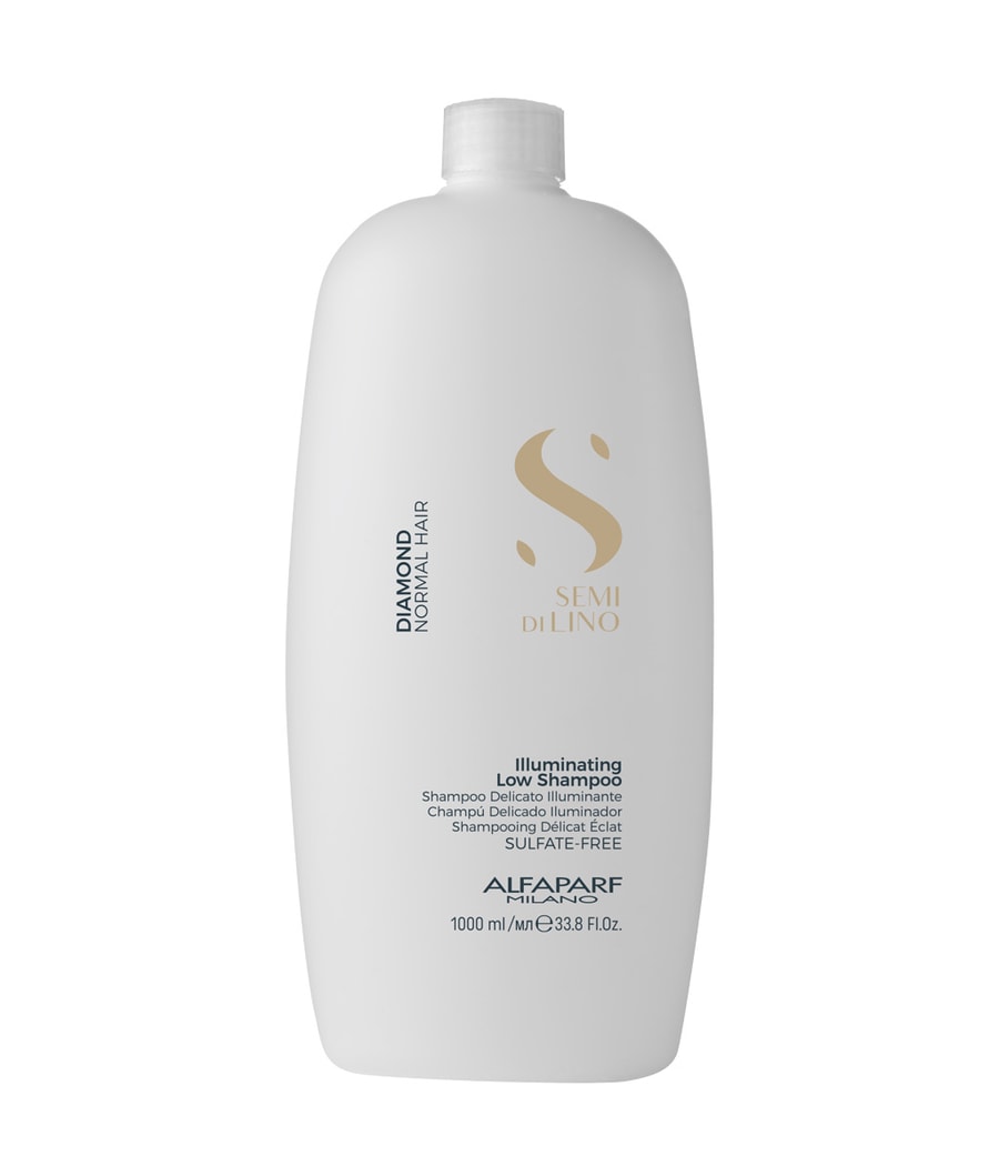 

Шампунь для волос ALFAPARF MILANO Semi di Lino Diamond Illuminating Low Shampoo, 1000 ml
