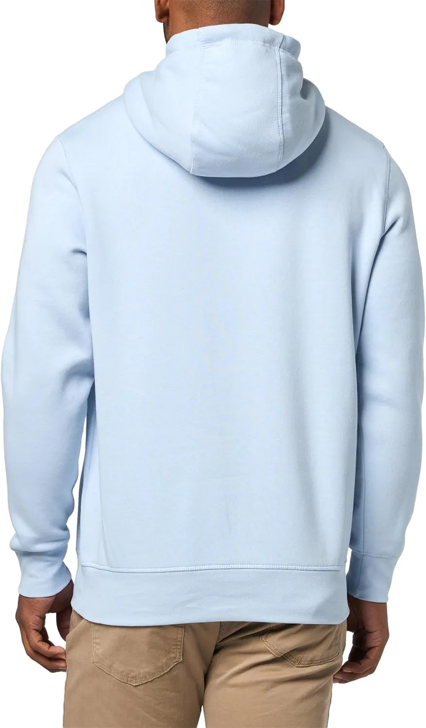 Худи мужское с вышитым логотипом Tommy Hilfiger, Breezy Blue — фото 2