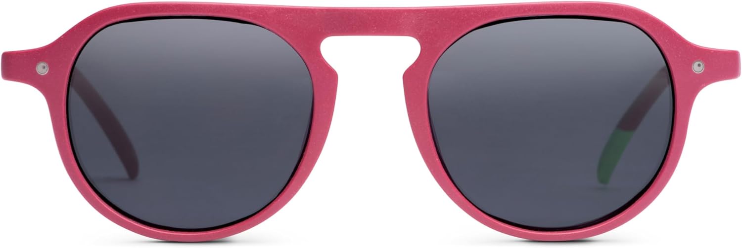 

Солнцезащитные очки унисекс - Линзы категории 3 - 100% защита от UVA и UVB лучей - Модные солнцезащитные очки для женщин и мужчин (Коллекция «Океан») Otaaki, Raspberry