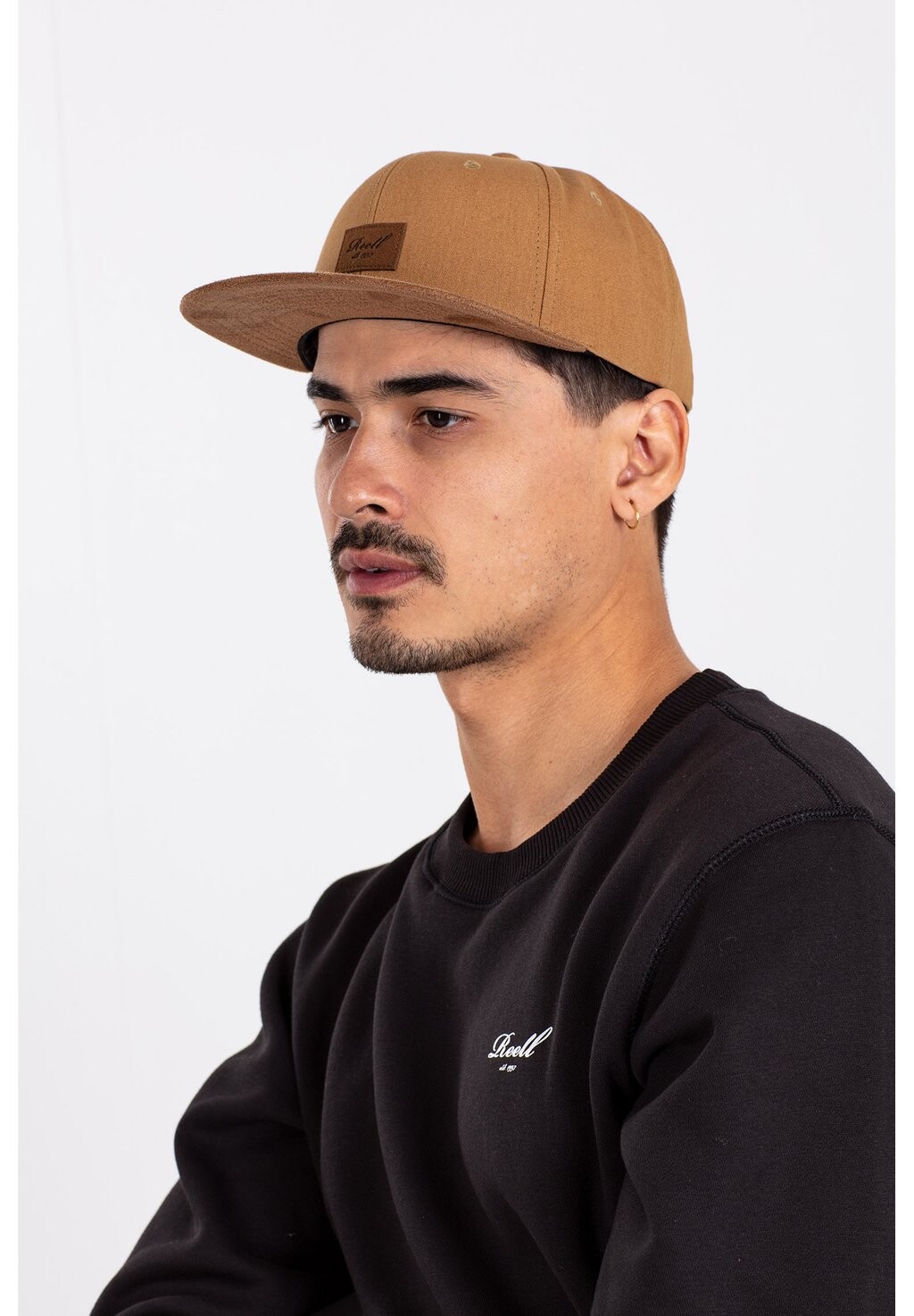 

Бейсболка Reell, цвет ocre brown