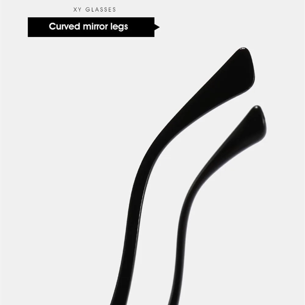 

Женские солнцезащитные очки «Кошачий глаз» в форме треугольника, персонализированные, модные, для уличной фотографии, с защитой от УФ-излучения UV400 MTZJH