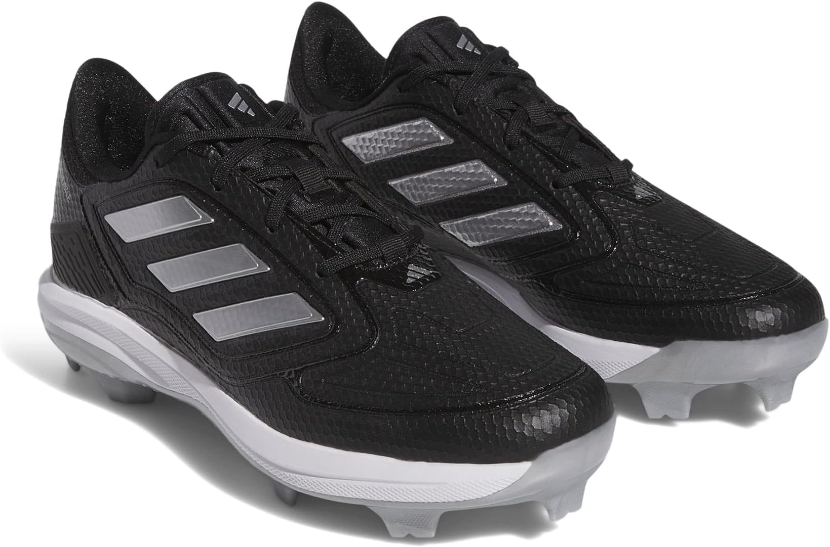 

Кроссовки adidas Adizero Purehustle 3 Softball Cleats, цвет Core Black/Silver Metallic/Silver Metallic