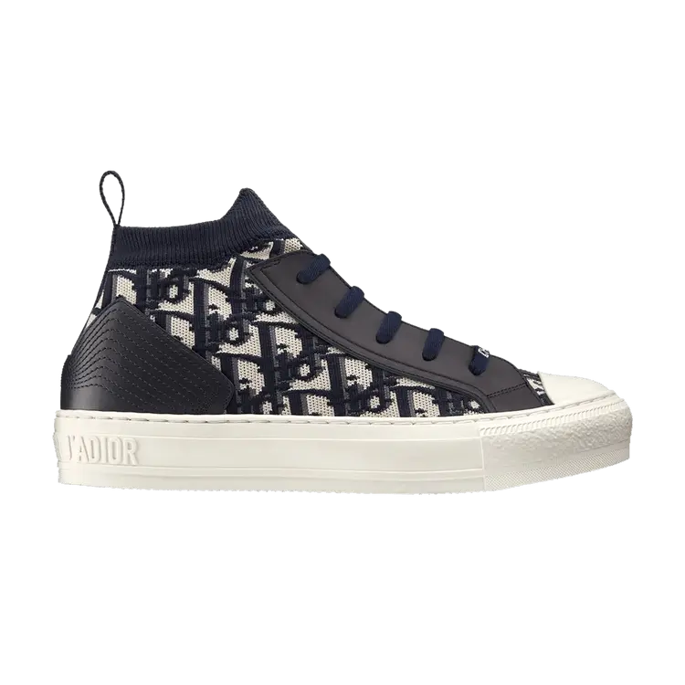 Кроссовки Dior Wmns Walk NDiorDior Oblique - Deep Blue, синий