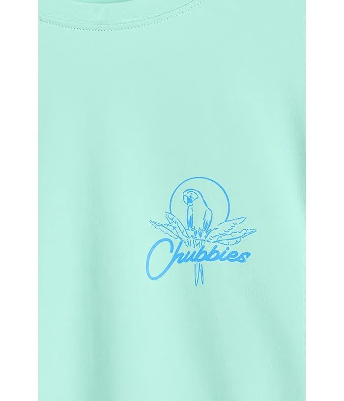 Футболка с принтом The Weekends Only Sun Shirt Chubbies Kids, Teal/Graphic Print — фото 3