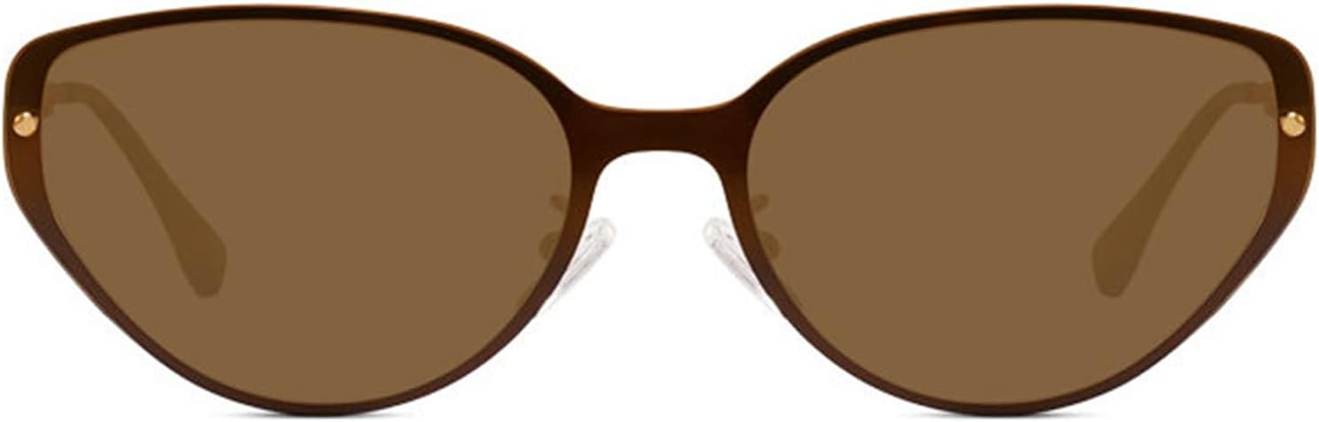 

Винтажные солнцезащитные очки «кошачий глаз» в стиле «кошачий глаз» для женщин. Модные солнцезащитные очки без оправы в стиле ретро, ​​модные очки в стиле Y2K, панк-очки helena, C3