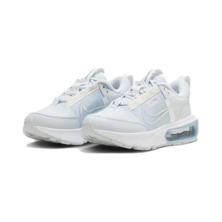 Кроссовки Nike Air Max INTRLK Kids Lifestyle Shoes PS Low-top Light Blue Gray / Old Blue / Metallic Silver / Mountain White, голубой — фото 3