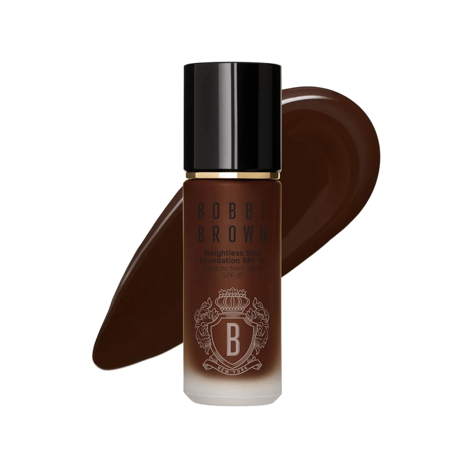 Тональный крем Bobbi Brown Skin Foundation SPF 15, увлажняющий, естественный матовый финиш, 30 мл, 53 Neutral Cool Espresso