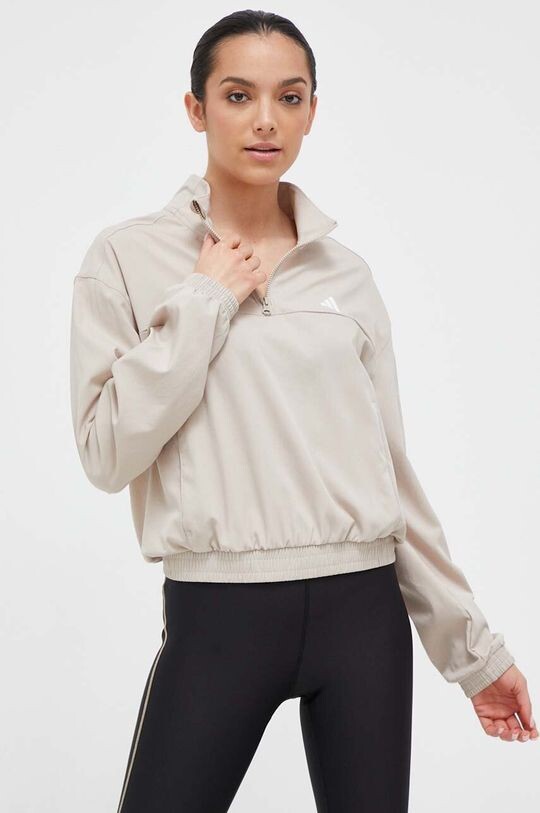 

Толстовка Training Essentials adidas, бежевый