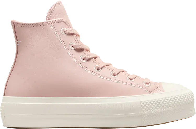 

Кроссовки Wmns Chuck Taylor All Star Lift Platform High 'Bold Stitch - Pink Sage', розовый