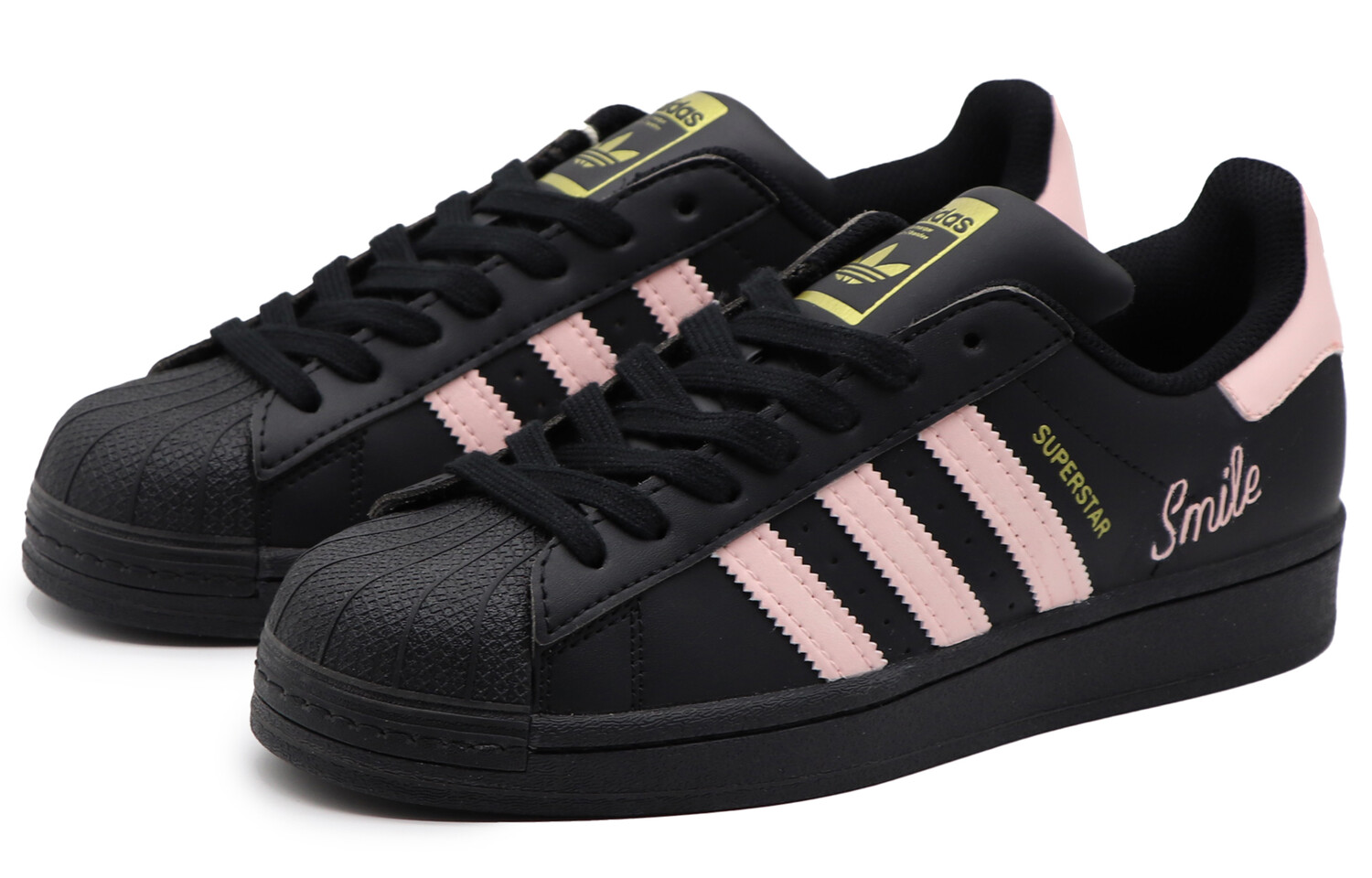 Кеды, скейтборд обувь унисекс низкий верх черный/пудровый Adidas Originals — фото 2