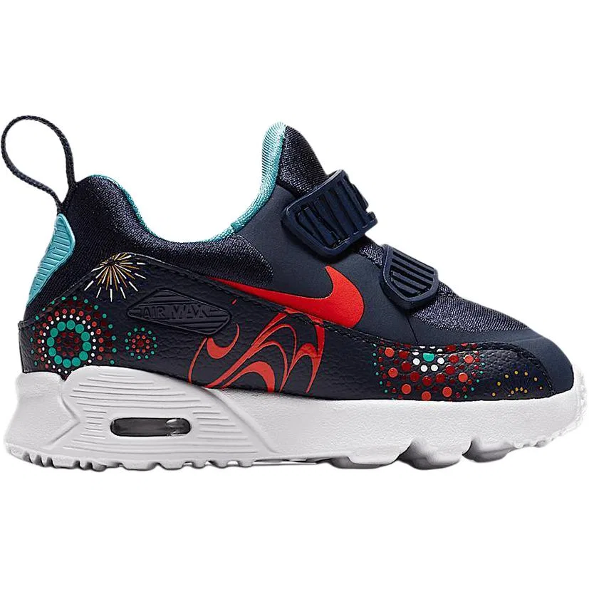 Кроссовки для малышей Abrasion Resistant Low top, синий, красный, белый Nike, Blue Red White — фото 3