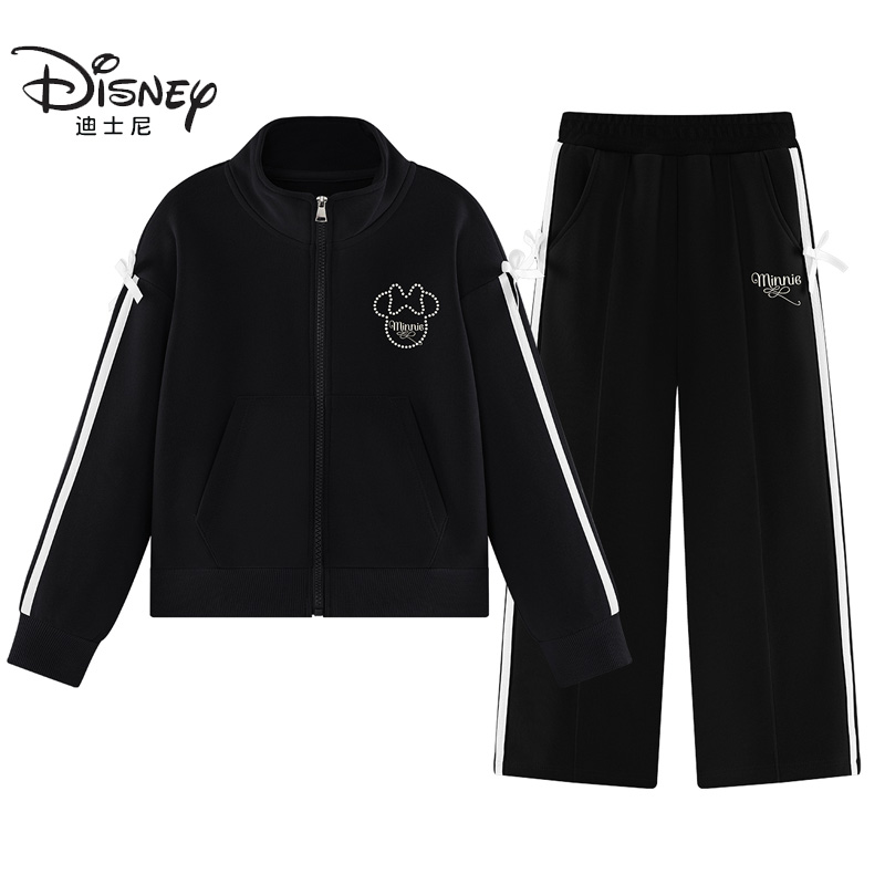 Disney Повседневная спортивная одежда черного цвета для детей от 3 до 7 лет — фото 3