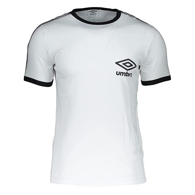 

Клееная мужская футболка Ringer белая Umbro, белый